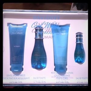 Davidoff cool water woman perfume set