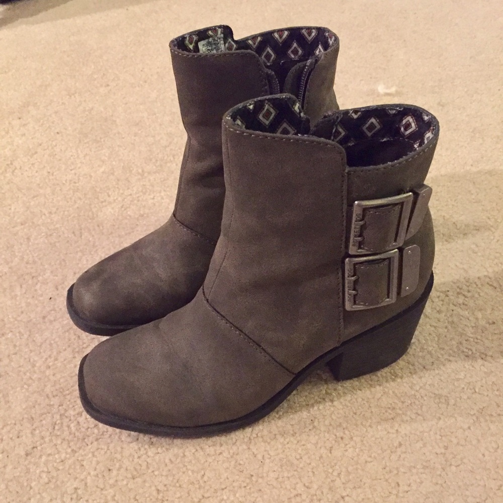 Rocket Dog Brown Booties