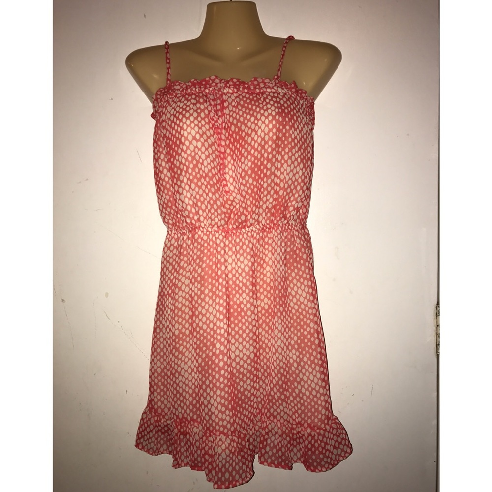 Francesca's Rain Drop Flutter Dress