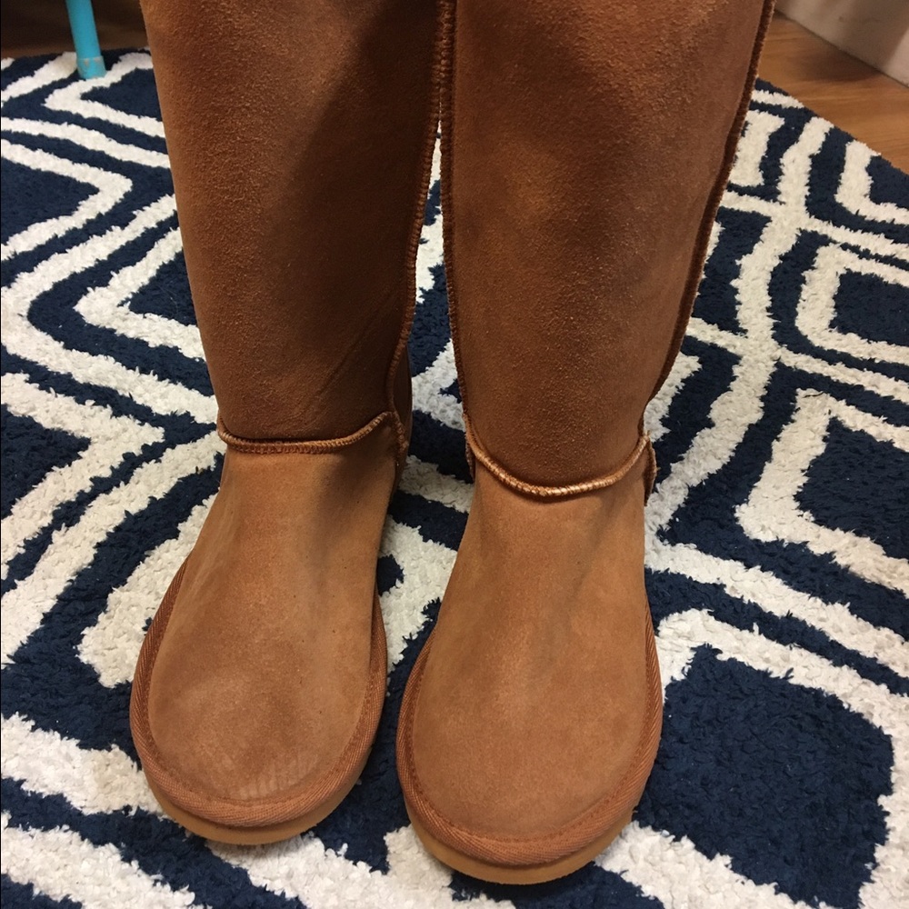 Brown UGG Classic Tall Boots