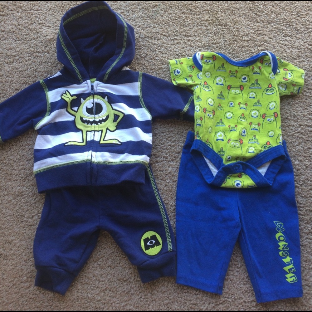 Monsters Inc Newborn Bundle