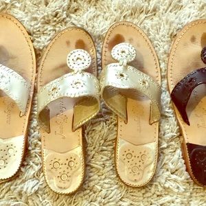 Jack Rogers Platinum 7.5/8