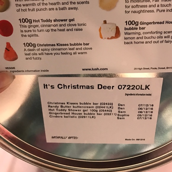 Lush Kitchen It's Christmas Deer Gift Set - Picture 4 of 4