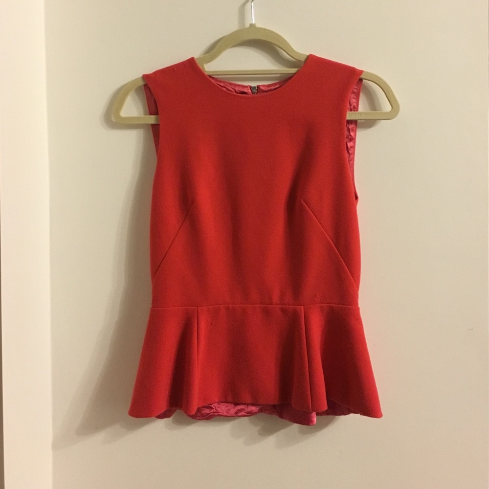 *Never worn* French Connection Peplum Top