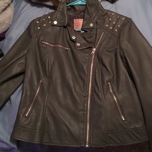 Leather jacket