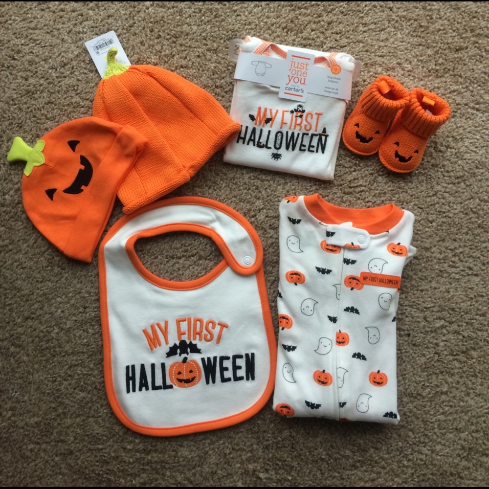 NWT🔥 NB Halloween Baby Set