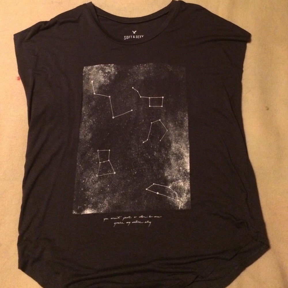 "Soft and sexy" star t-shirt