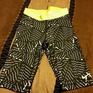 Nike pro cycling spandex shorts