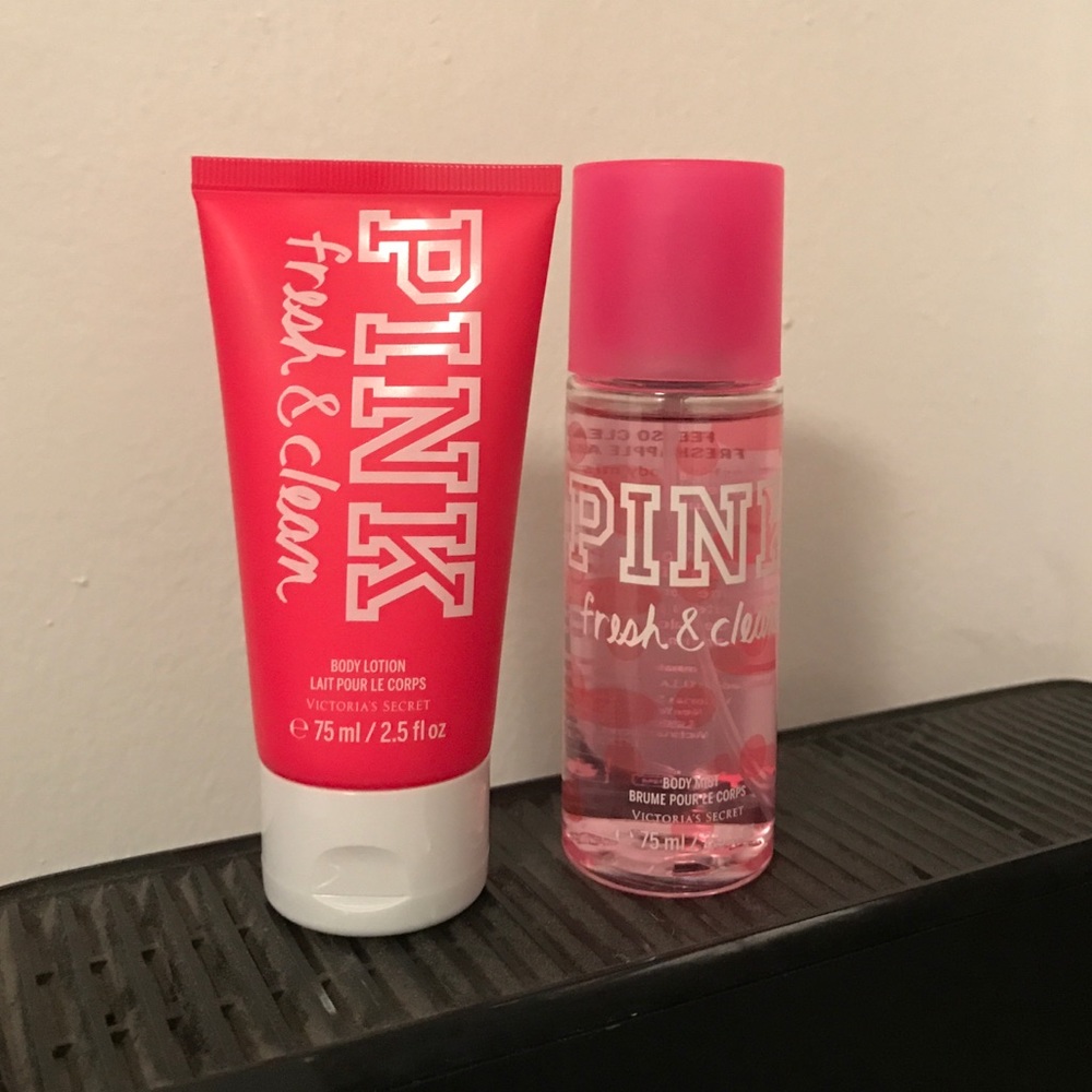 Lotion fragrance spray duo