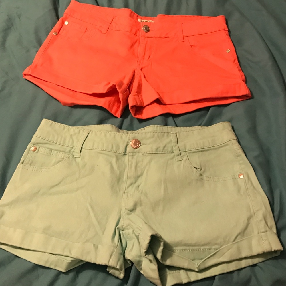 Celebrity pink jeans bundle x2 coral mint stretch