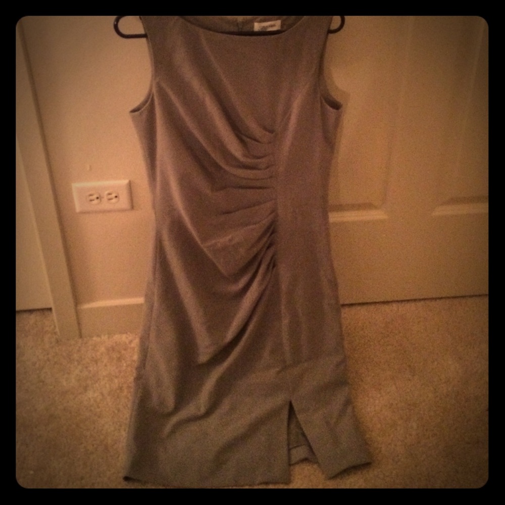 Gray Calvin Klein Dress