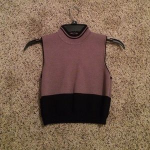 Sweater crop top