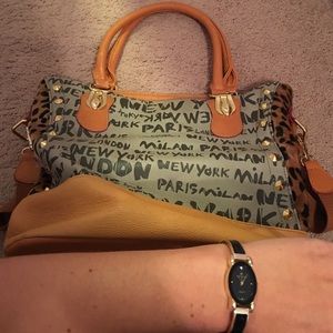 Never used purse and watch