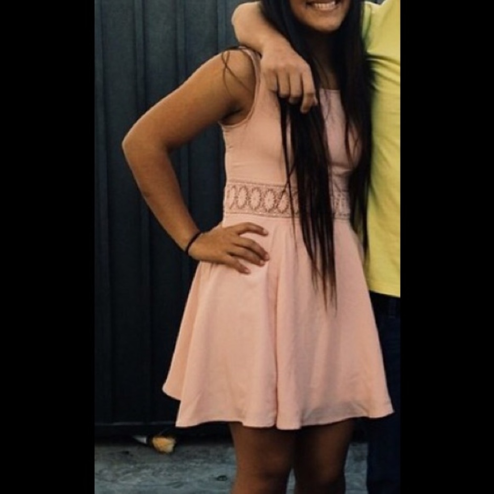 Light pink dress