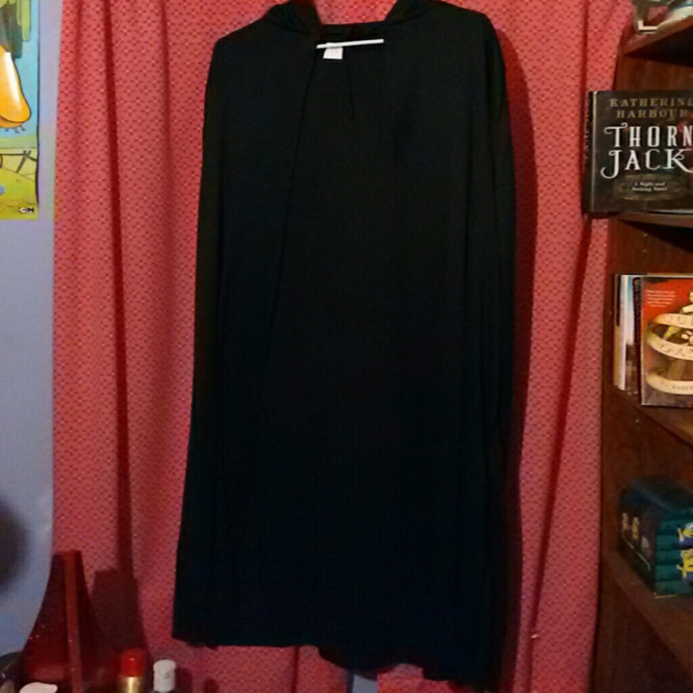 Long Black Cloak