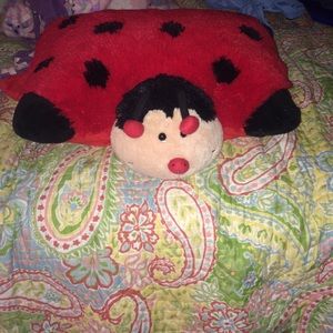 Ladybug pillow pet