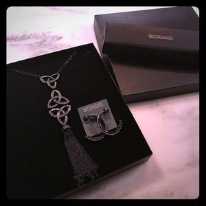 R.J. Graziano necklace and matching earrings NWOT