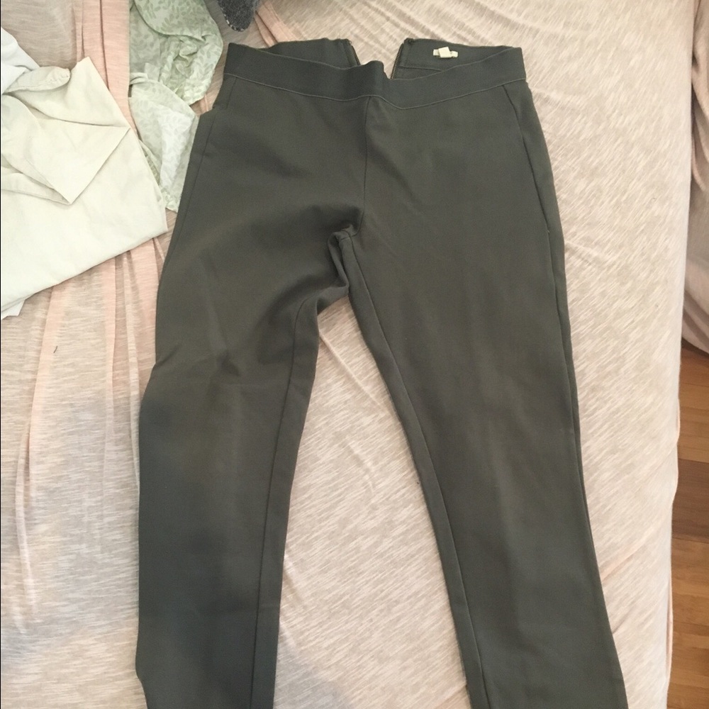 J. Crew olive leggings