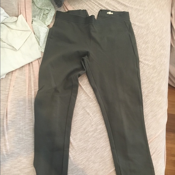 J. Crew olive leggings - Picture 1 of 3