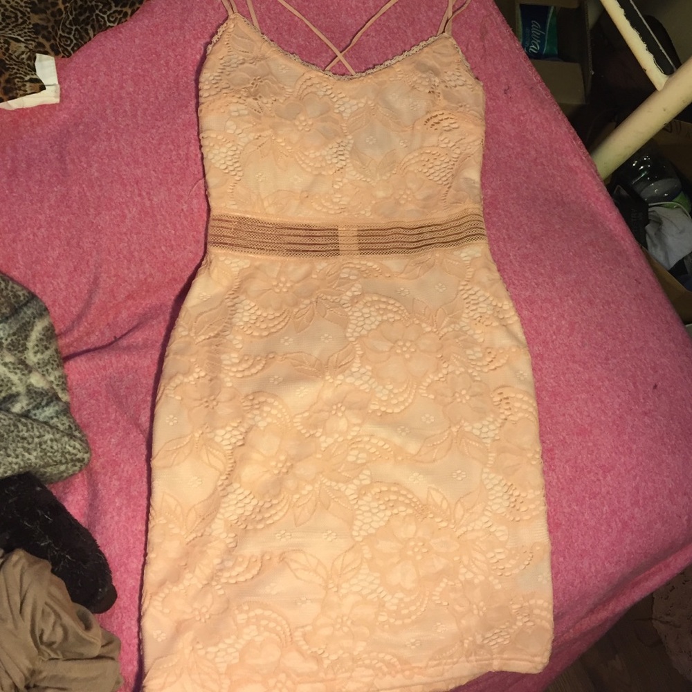 Peachy dress