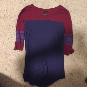 Rue 21 3 quarter sleeve tee