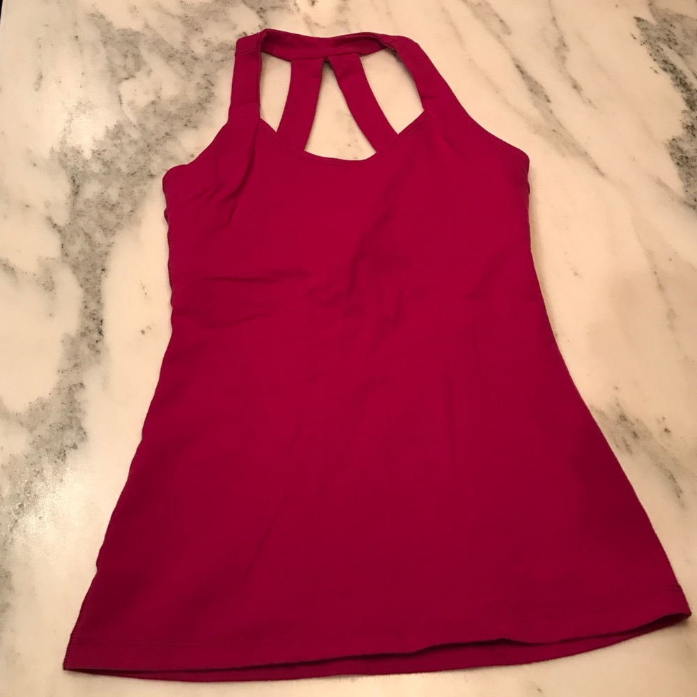 Beyond Yoga Magenta Top EUC