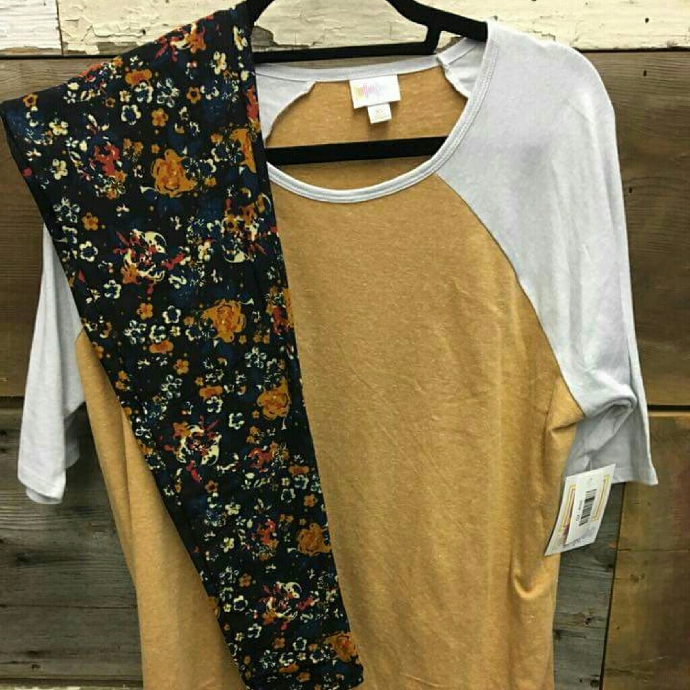 LuLaRoe OS Leggings and Xs Irma