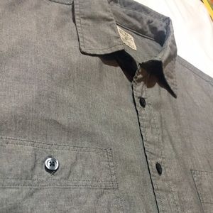 J. Crew Grey Men's Workshirt Casual Buttondown