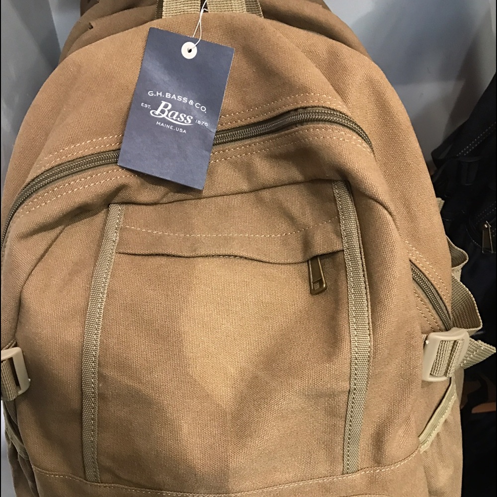 New bass backpack new with tag