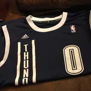 Adidas Westbrook OKC alternate jersey