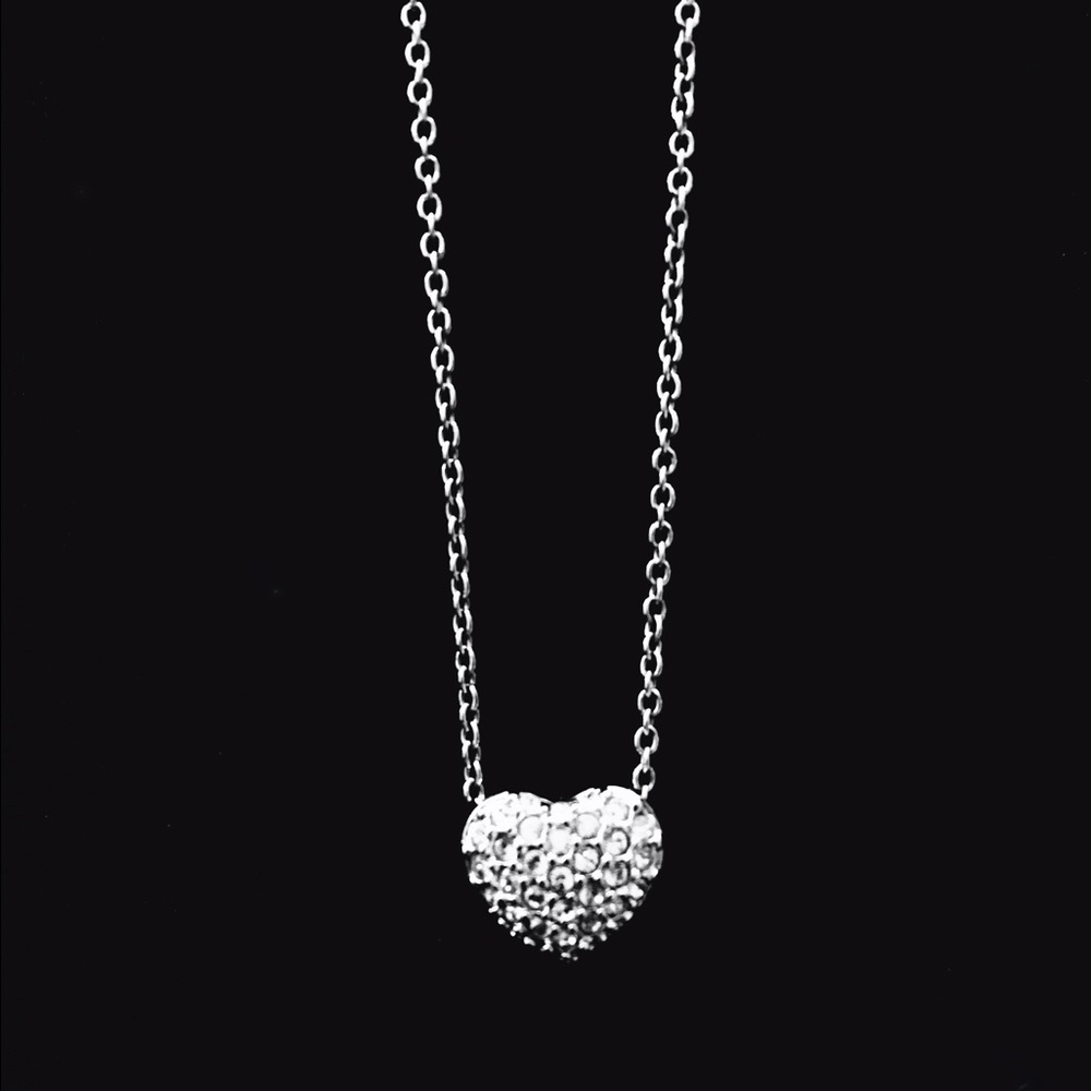 Swarovski Pavé Heart Pendant