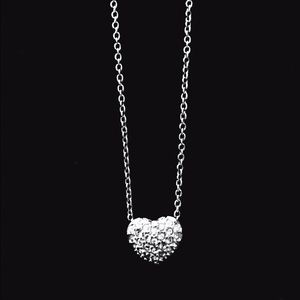 Swarovski Pavé Heart Pendant