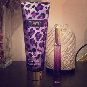 VS limited edition body lotion + mist set