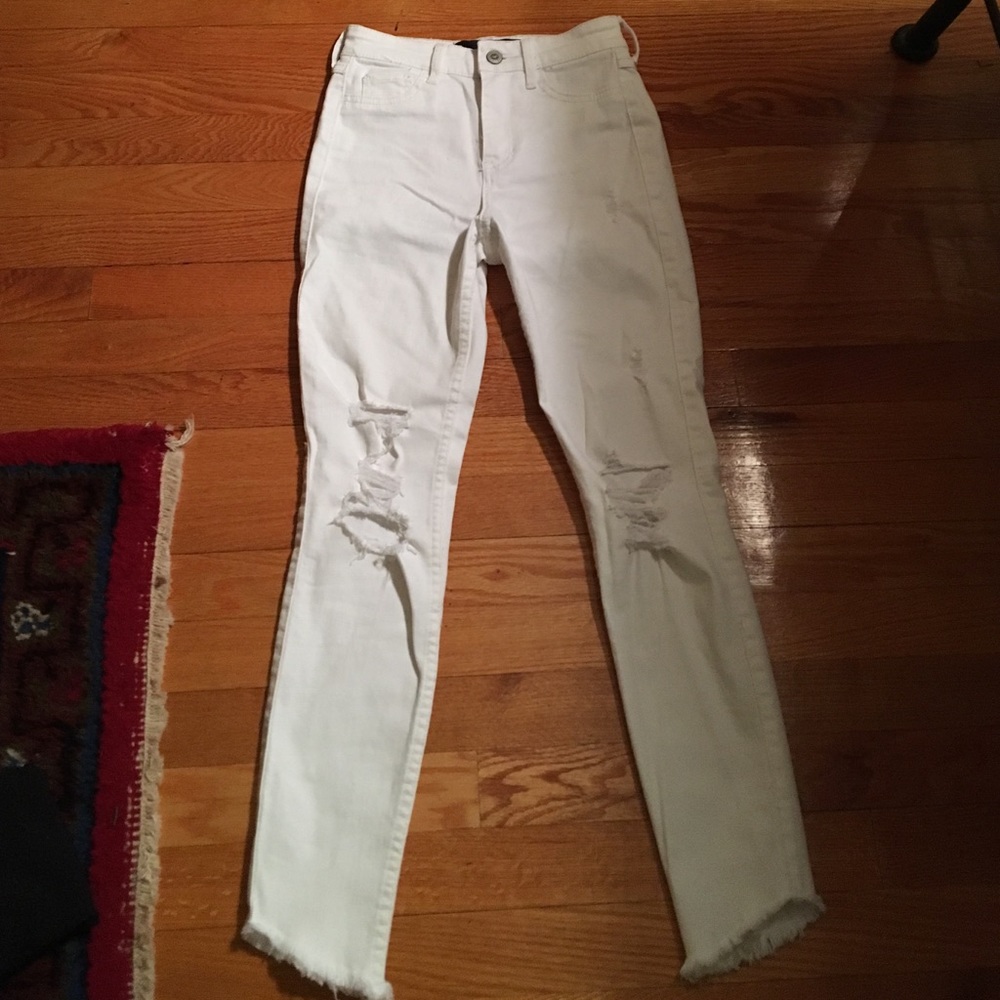 Highrise Cropped Hollister Jeans
