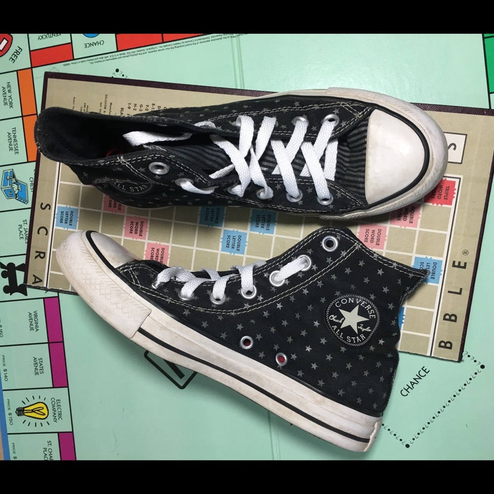 Converse High tops!  Stars and Stripes ⭐