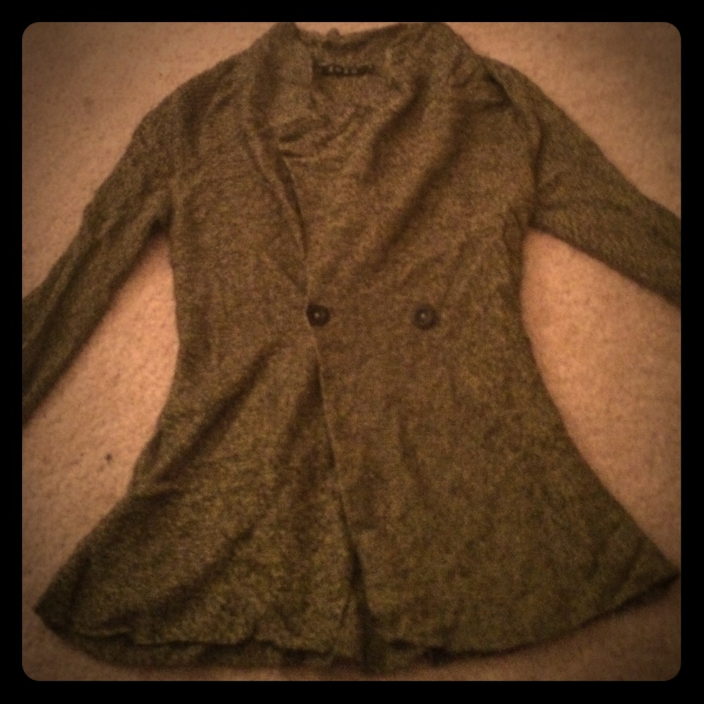Green Knit Sweater