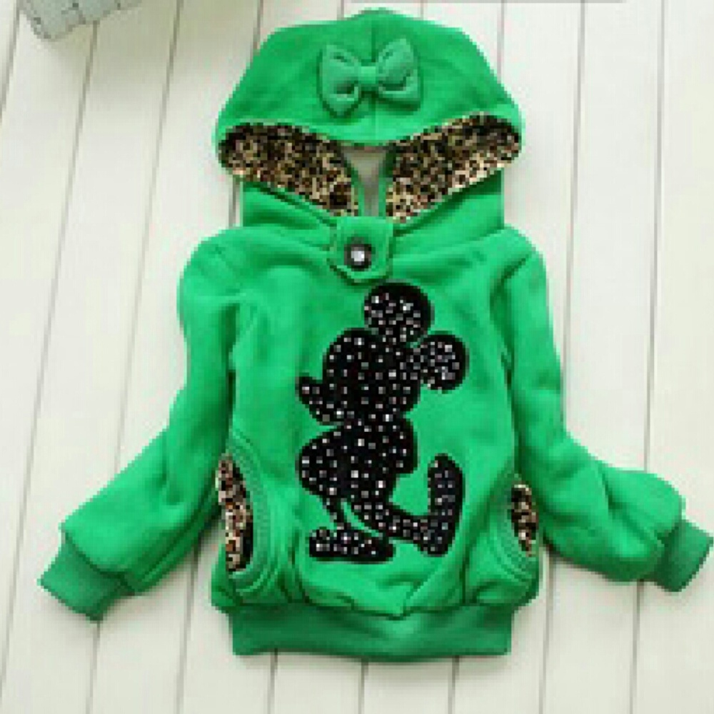 🎀🎀🎀Green Mickey inspired Jacket Top🎀🎀🎀