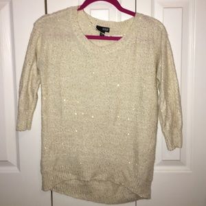 Sequin light weight sweater