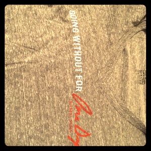 Women's toms xl t shirt gray v neck