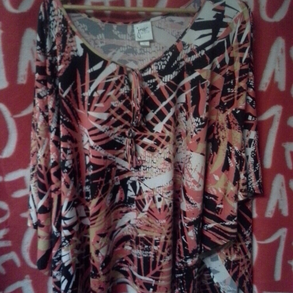 Silky Plus Size Blouse