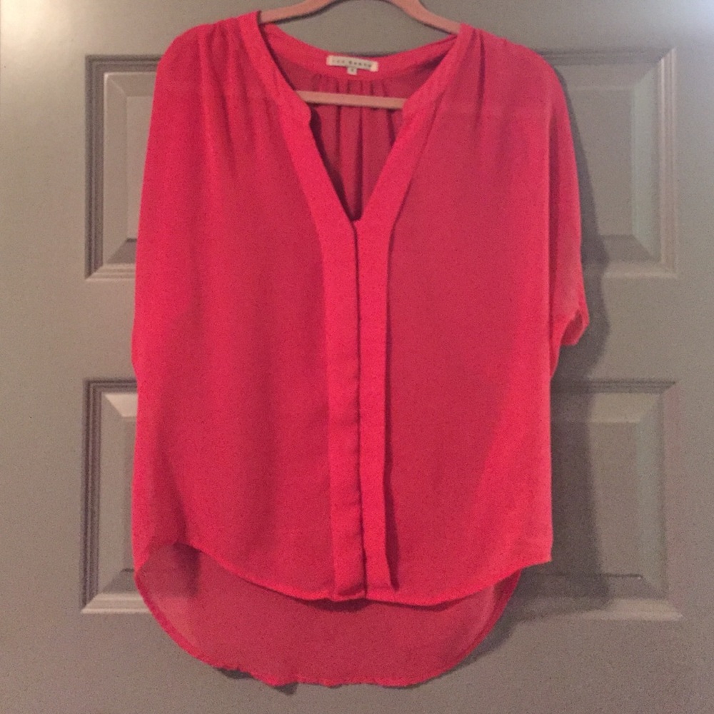 Red blouse