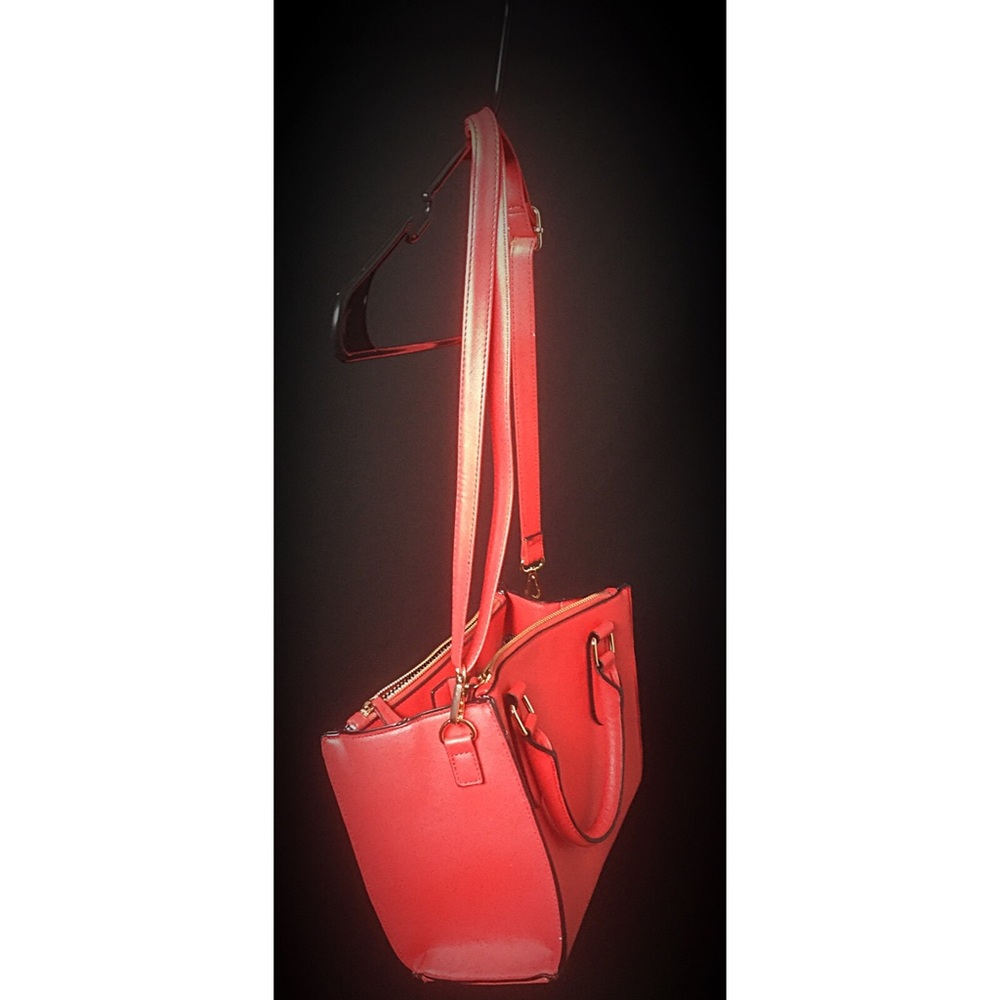 Medium Sizes Handbag:Coral - Picture 2 of 2