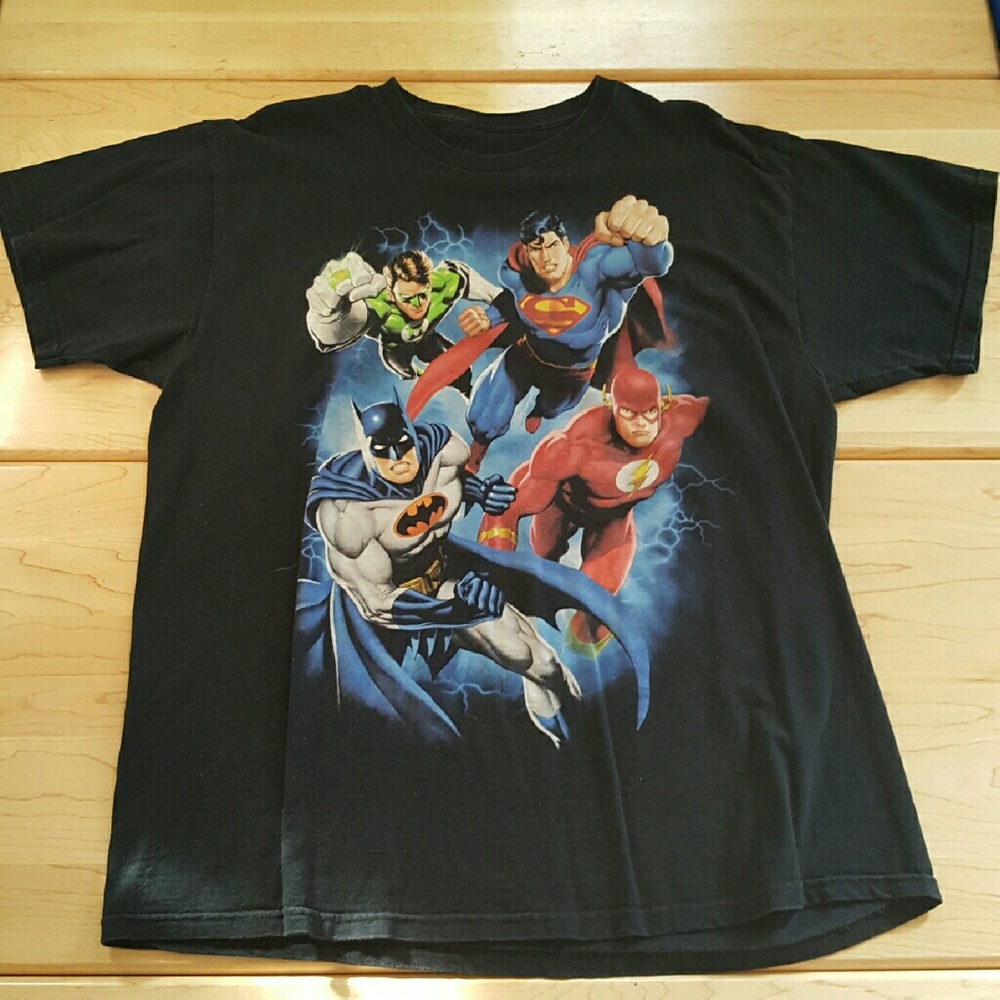 Justice League Vintage T shirt