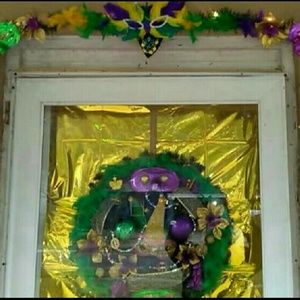 Mardi Gras Wreaths