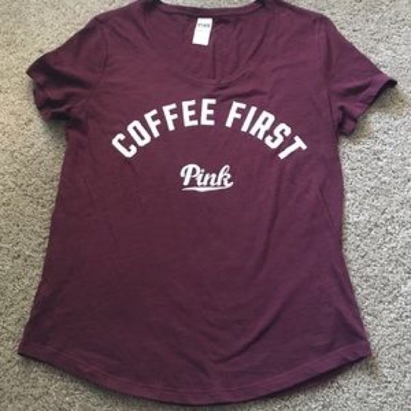 Vs t-shirt "coffee first" - Picture 2 of 4