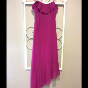 Formal dress in a raspberry purple color size 6