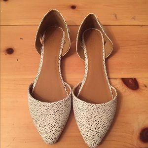Super cute flats, size 8