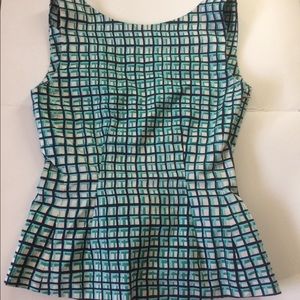 Kate Spade Tank/Top Size Small, Blue Green