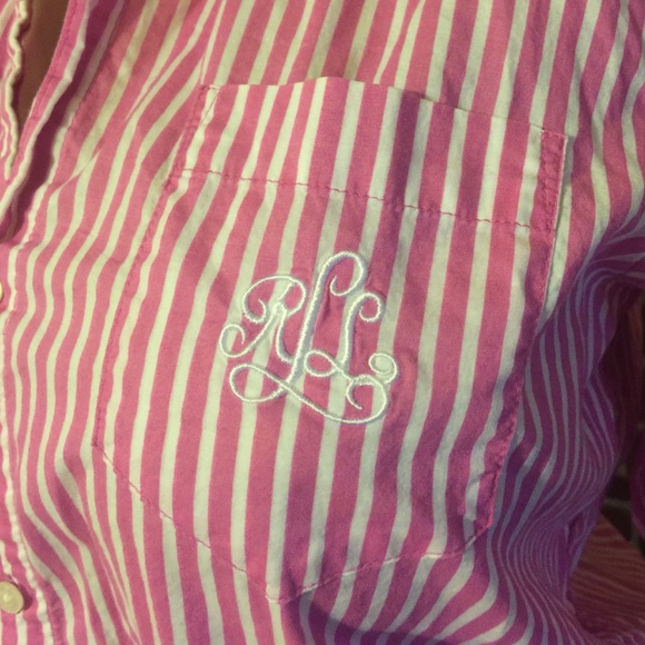 Lauren Ralph Lauren striped pajama set - Picture 2 of 4