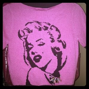 Betsey Johnson-Marilyn Monroe sweater,NWT